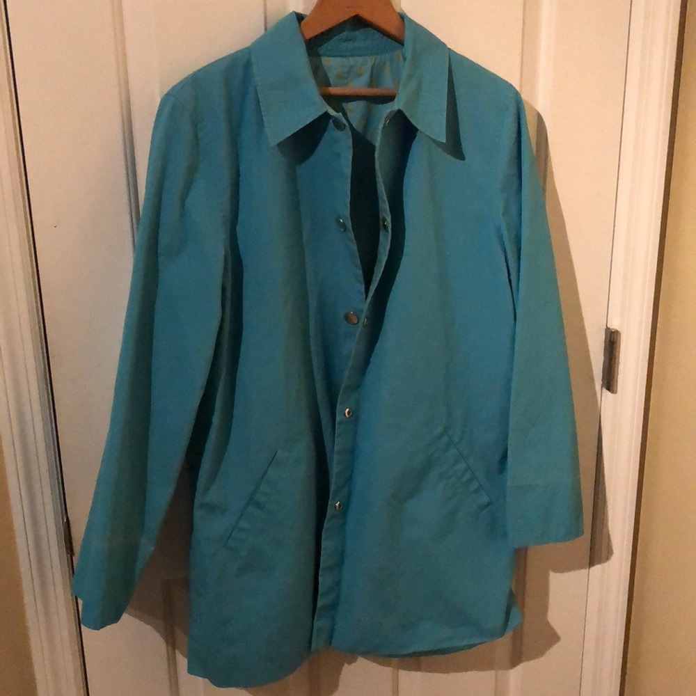 Signature Jones New York rain coat